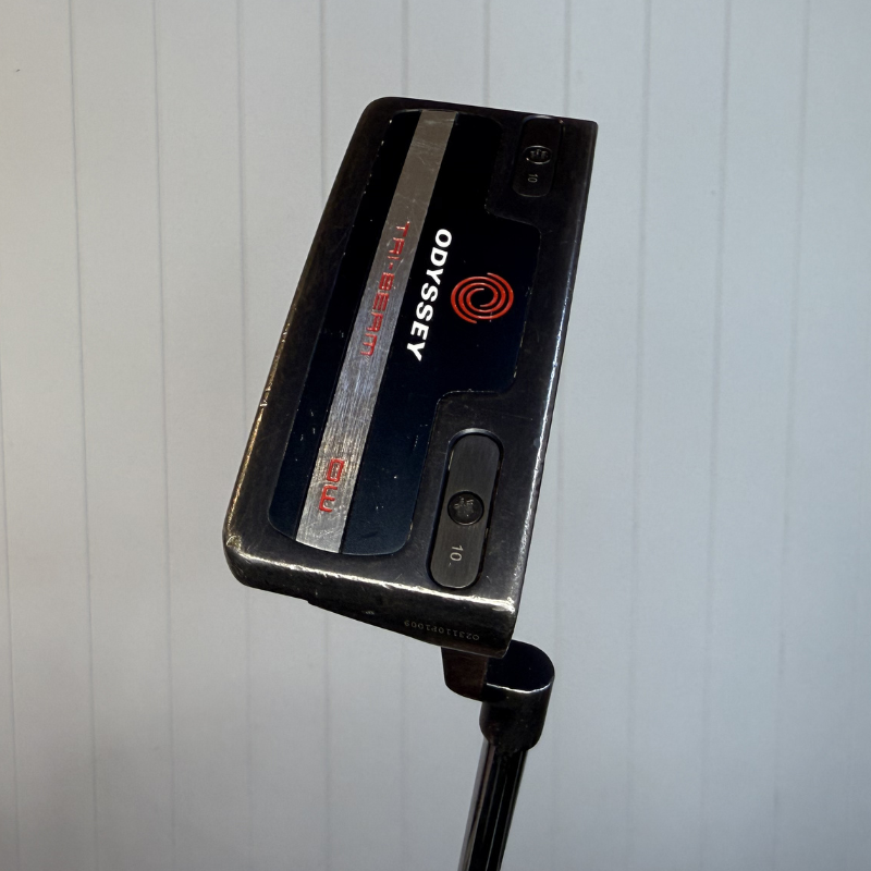 Used Odyssey TRI-BEAM DOUBLE WIDE 34" putter — main view