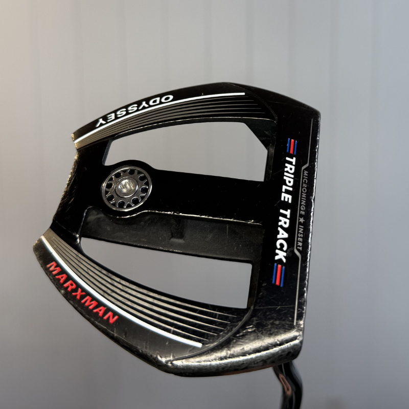 Used Odyssey TRIPLE TRACK MARXMAN 34" putter — main view