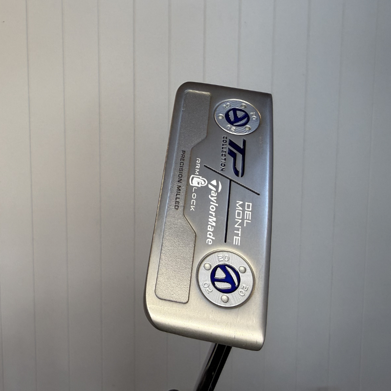 Used TaylorMade TP COLLECTION HYDRO BLAST DEL MONTE ARMLOCK 40" putter — main view