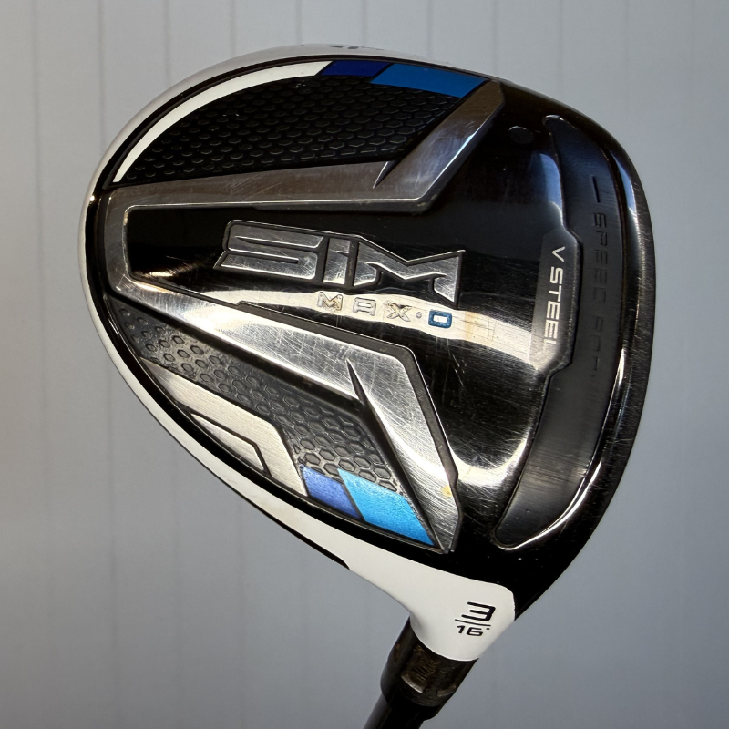 Used TaylorMade SIM MAX-D 3W fairway wood — main view