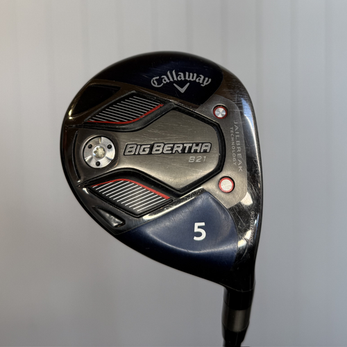 Used Callaway BIG BERTHA B21 5W fairway wood — main view