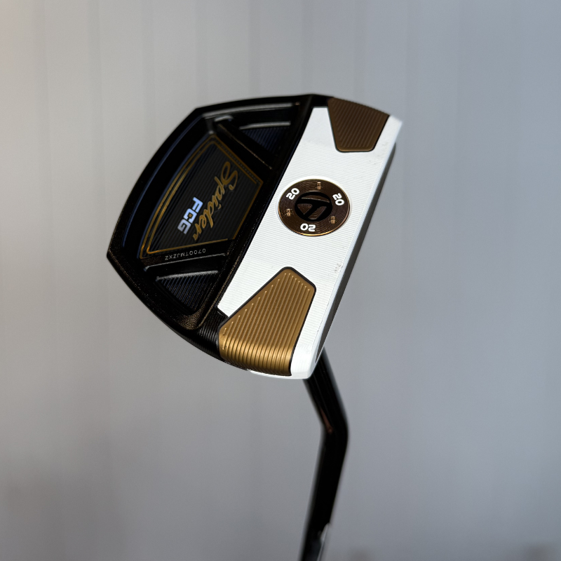 Used TaylorMade Spider FCG BLACK/WHITE 33" putter — main view