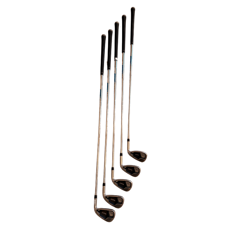 Used Callaway ROGUE ST MAX OS 5pc iron set — detail view